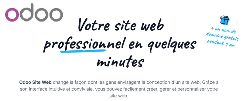 Créer votre site web gratuitement avec Odoo : Un guide simple et efficace